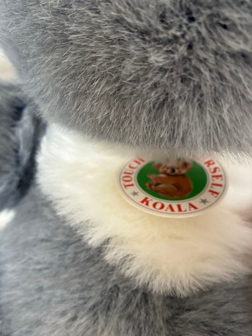 昭和レトロ レア ファースト社 グレー コアラ 日本製 80s 90s 00s