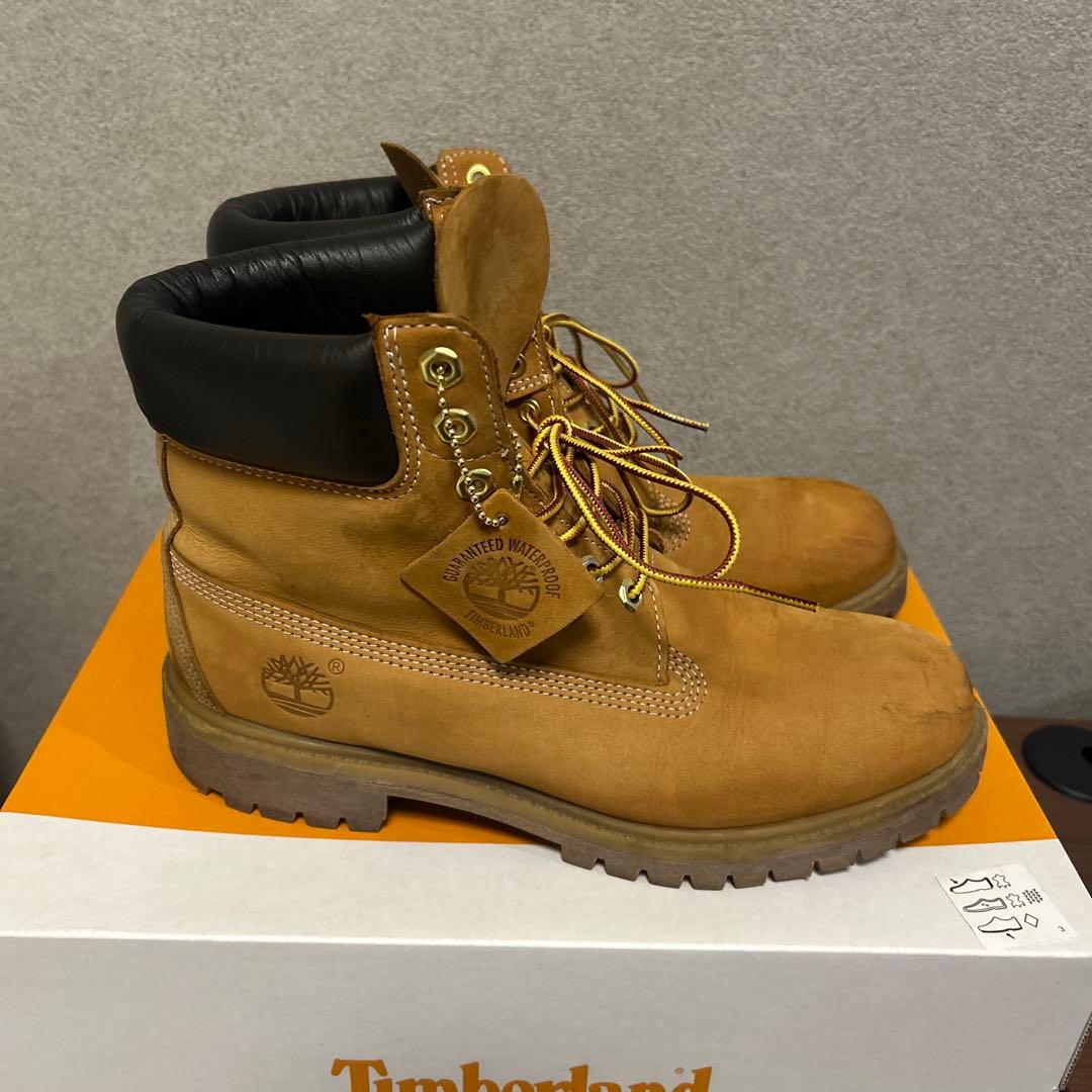 Timberland ブーツ 6インチ プレミアム メンズ 防水　26.5cm