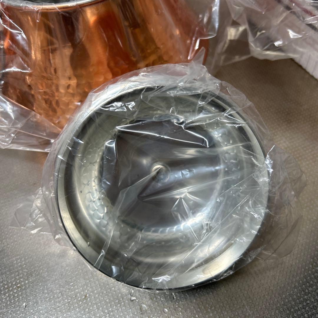 【新品】島本製作所製 エスエス 銅 ベルケトル やかん　1.8ℓ 新品・未使用