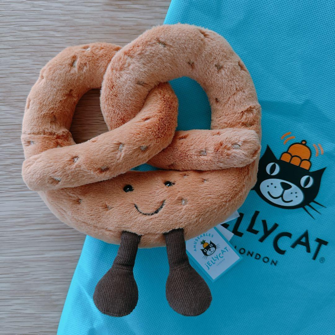 jellycat ジェリーキャット プレッツェル ぬいぐるみ 新品 正規品