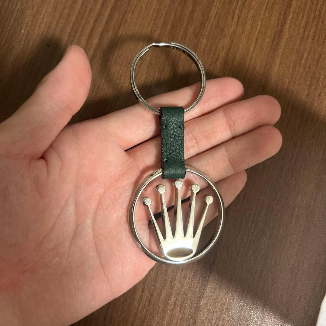 ROLEX ロレックス シルバーメタルキーホルダー