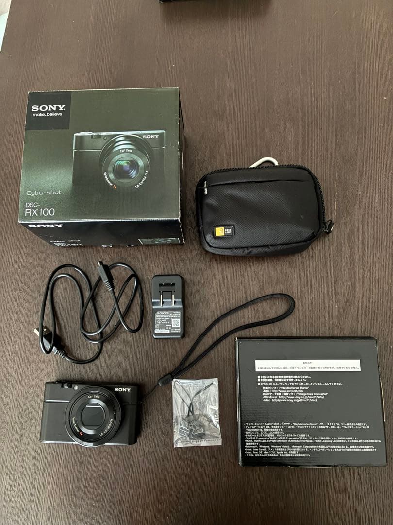 美品 完動品】SONY Cyber-shot DSC-RX100 初代 - メルカリ