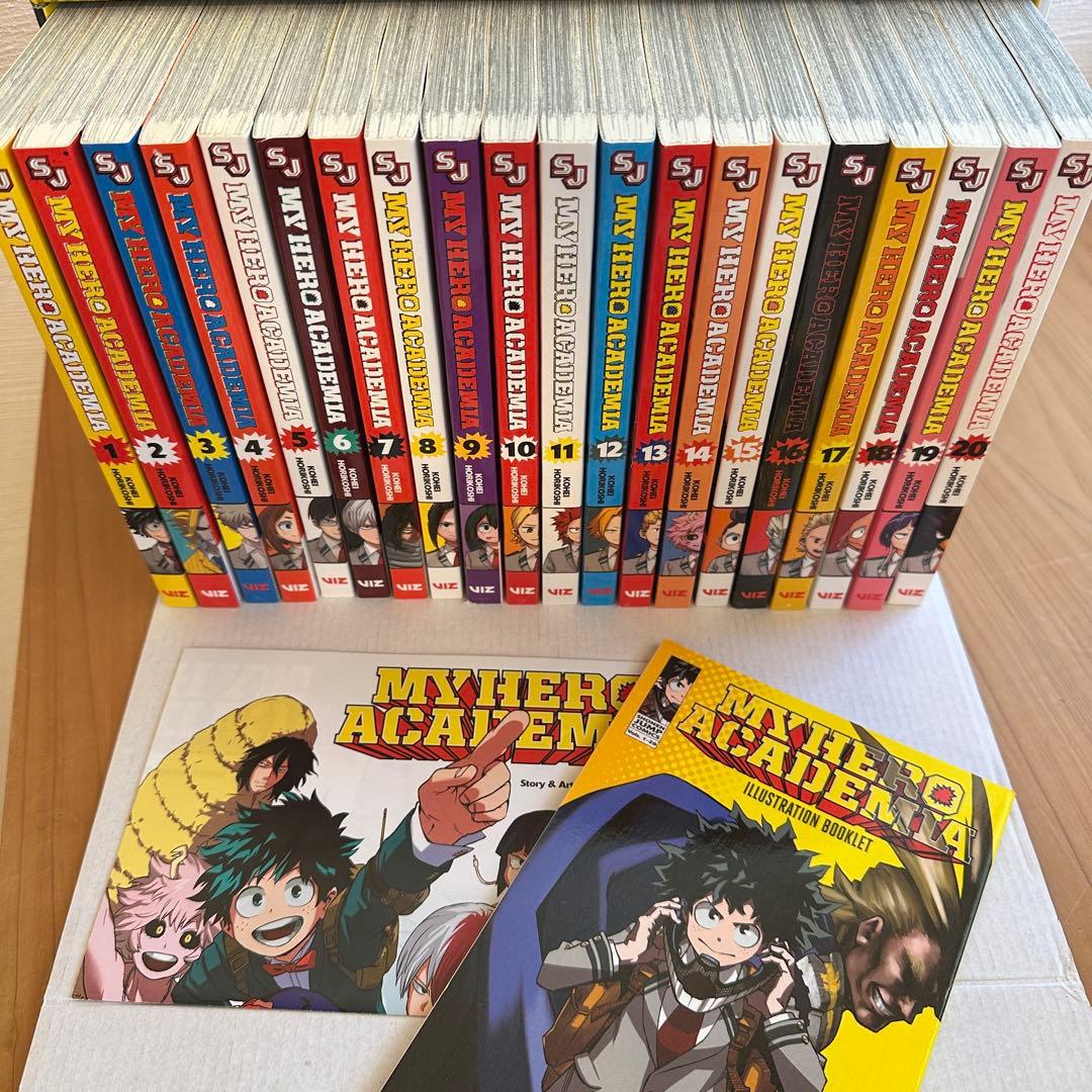 ☆美品•貴重品☆僕のヒーローアカデミアBOX 英語版 漫画 1