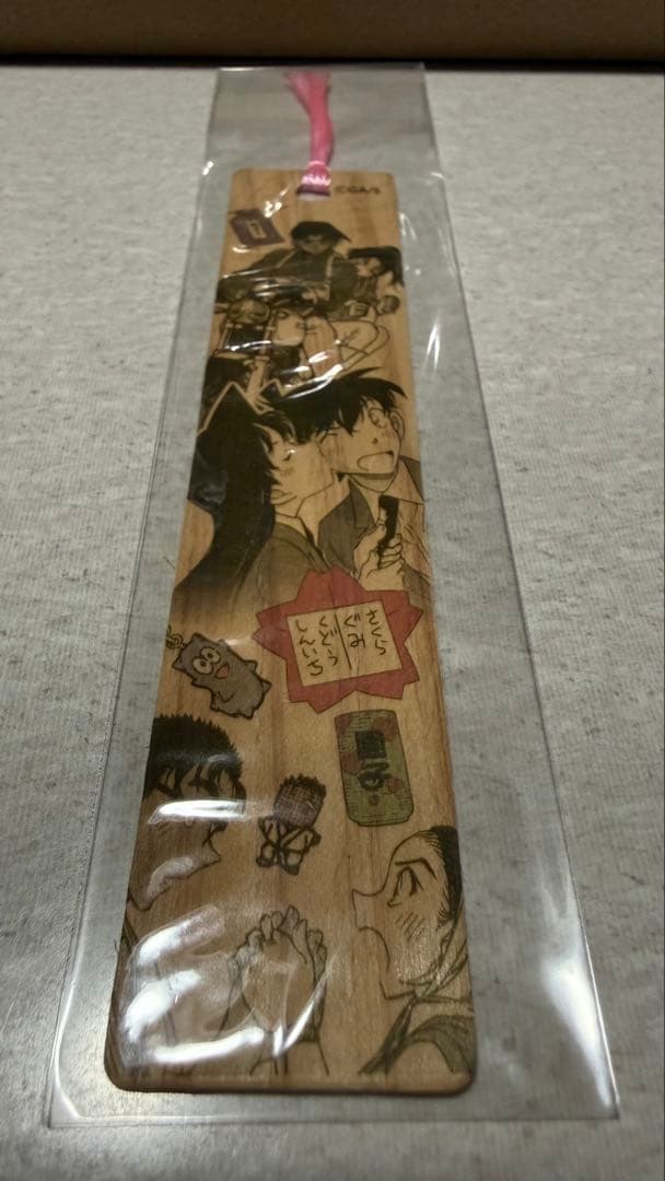 名探偵コナン 七夕短冊風木製しおり - メルカリ