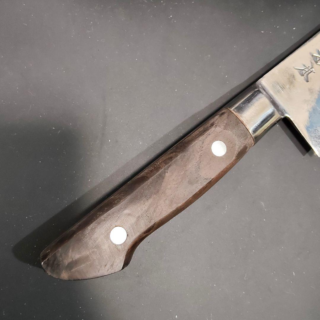 東京杉本 牛刀 全鋼 高級炭素鋼 ハガネ 23.5cm 包丁 研ぎ済み