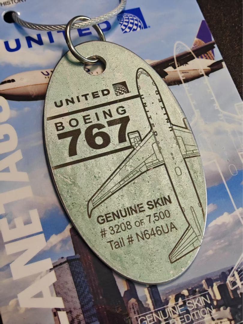 UA ユナイテッド航空 Planetags B767-300ERの通販はau PAY マーケット