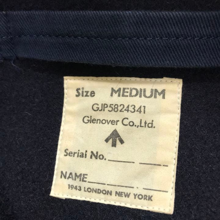Glenover グレンオーバー 肉厚生地 ビンテージ 80s ダッフルコート