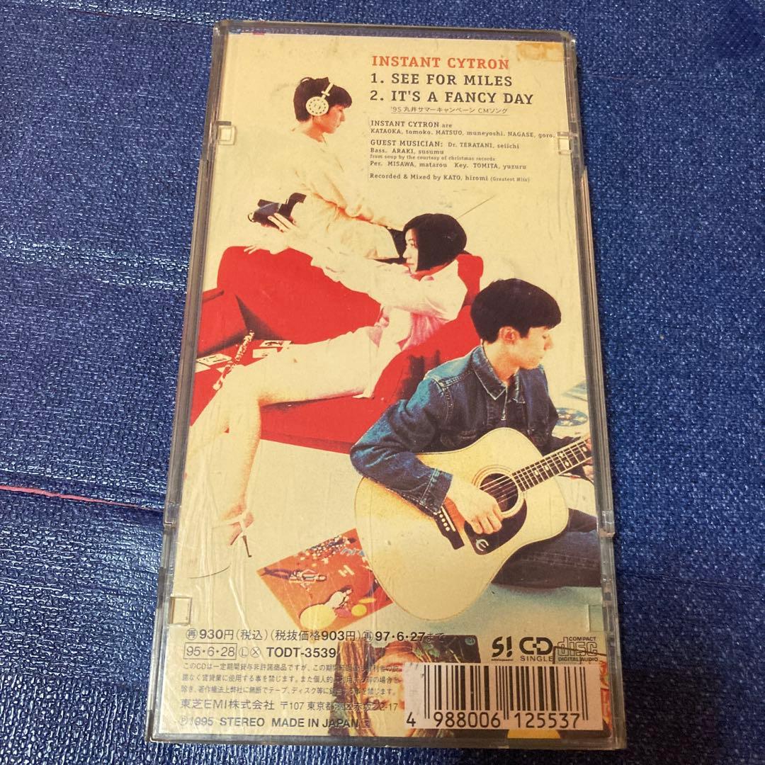 INSTANT CYTRON インスタントシトロン SEE 8cmシングル CD