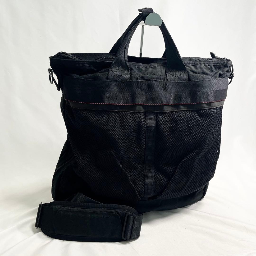 ブリーフィング ビームス コックピットバッグ コラボ 大容量 多機能 A4可 黒 BEAMS PLUS（ビームス プラス）【別注】BRIEFING / COCKPIT BAG