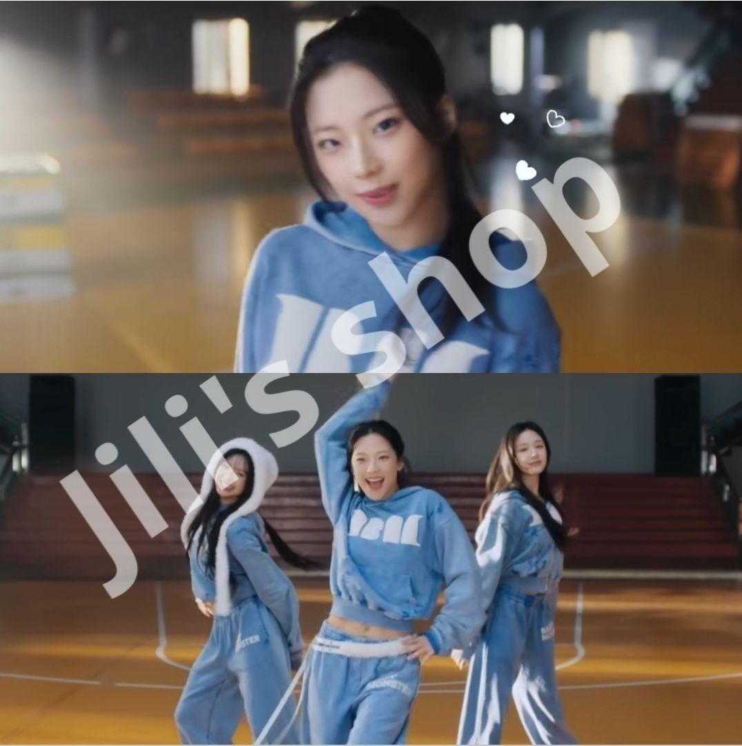 BABYMONSTER ベビモン スウェットセットアップ スカイブルー - メルカリ