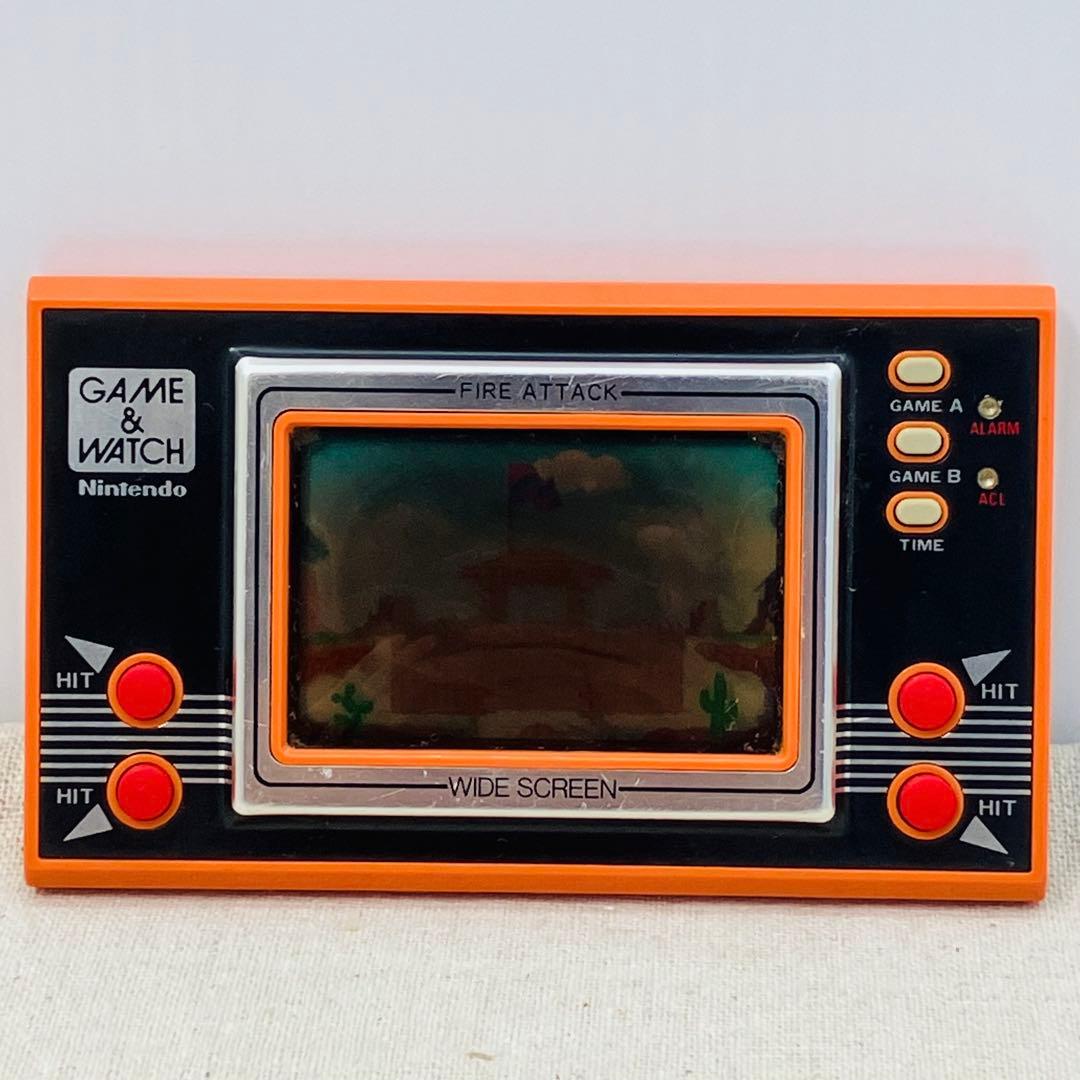 ゲームウォッチ FIRE ATTACK(ファイアアタック) - メルカリ