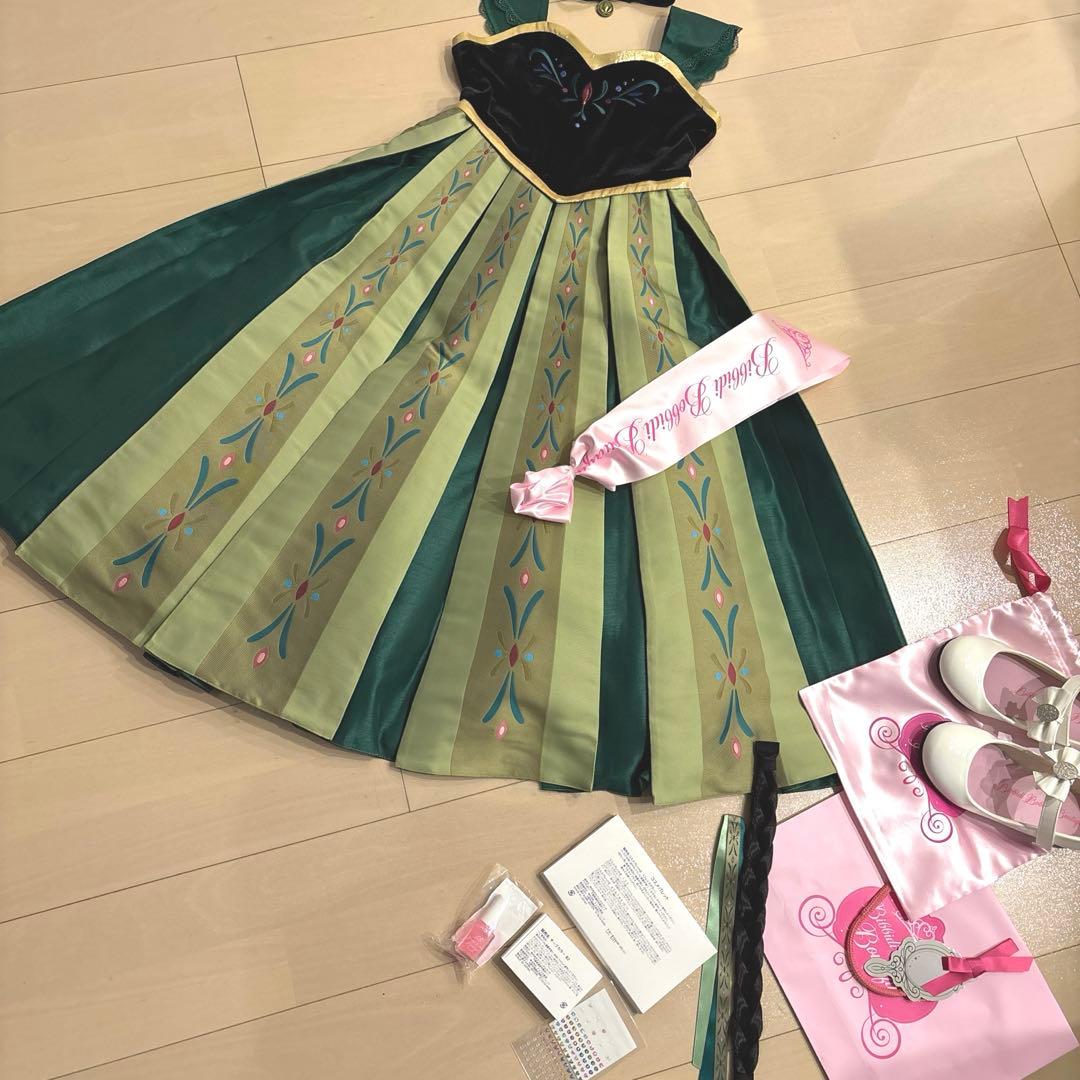 ビビディバビディブティック　プレミアムドレス　アナ　130　正規品 Disney - 専用ビビディバビディブティック アナ プレミアムドレス 美品