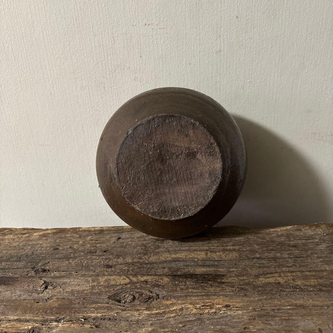 李朝 壺 オンギ 韓国アンティーク その23検：骨董アンティーク.花器
