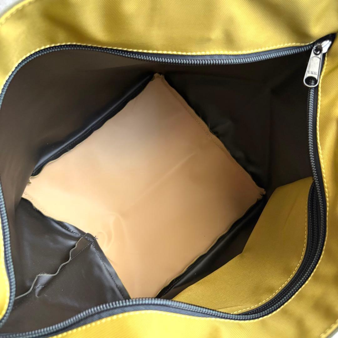 マヤコバ様】エルベシャプリエ 舟型 トート ハンドバッグ 1027N カーキ