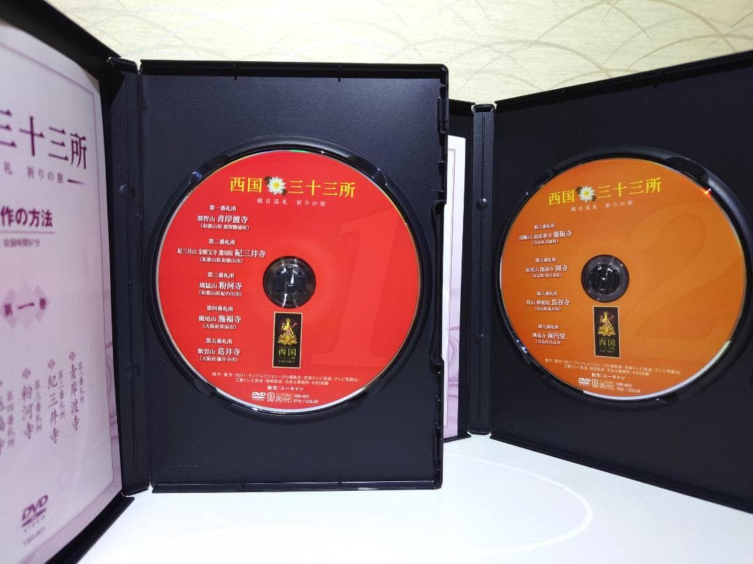 西国三十三所 観音巡礼 祈りの旅　DVD 全8巻