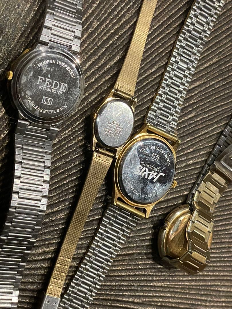 専用　総額定価50万円超【美品】レディース　ゴールドクォーツ時計　15本おまとめ