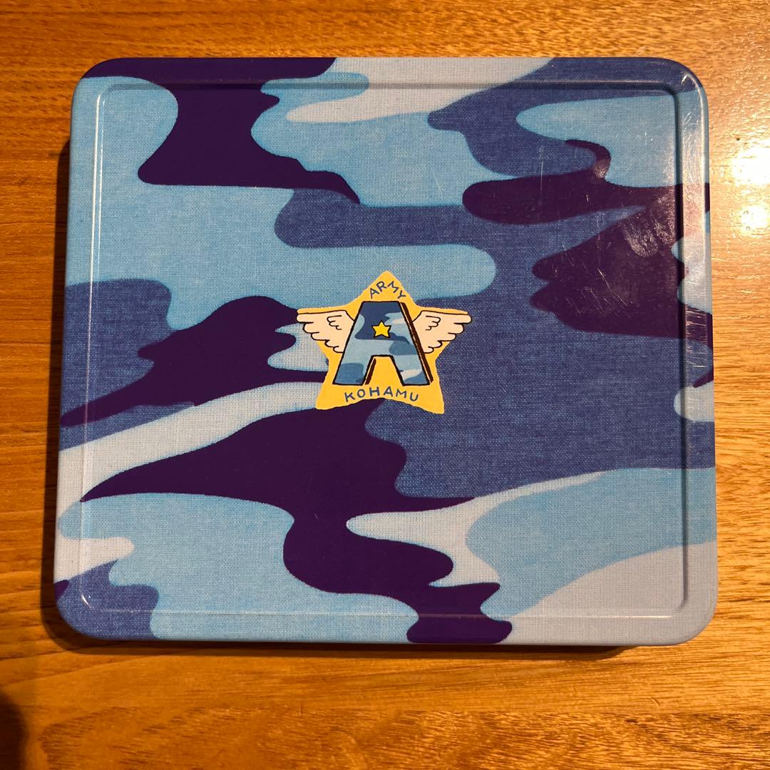 平成レトロ クーリア アーミーこはむ 缶入りレターセット ハムスター