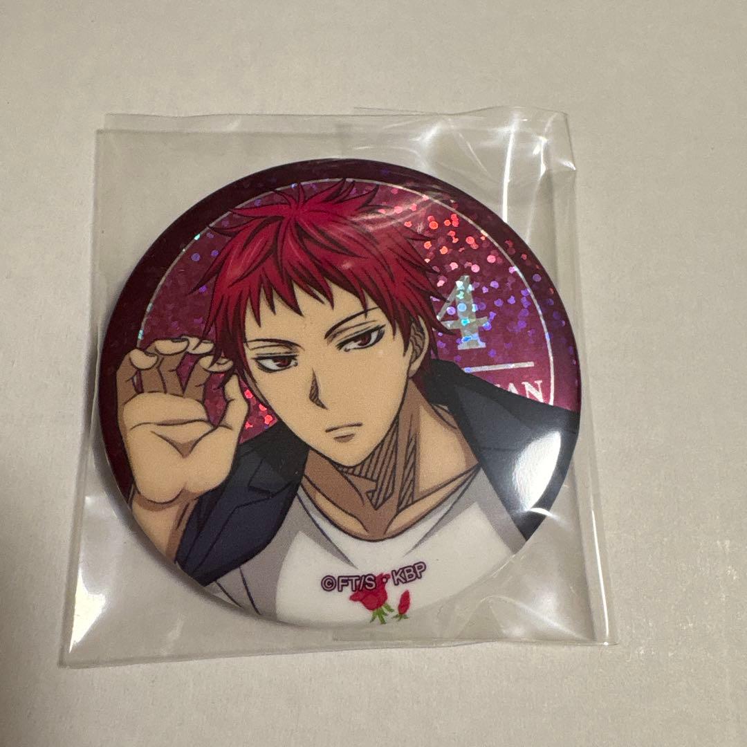 黒子のバスケ　黒バス　赤司　缶バッジ　ホログラム　urban style グッズ-バッチ】黒子のバスケ 描き下ろし 赤司征十郎 戦う背中ver