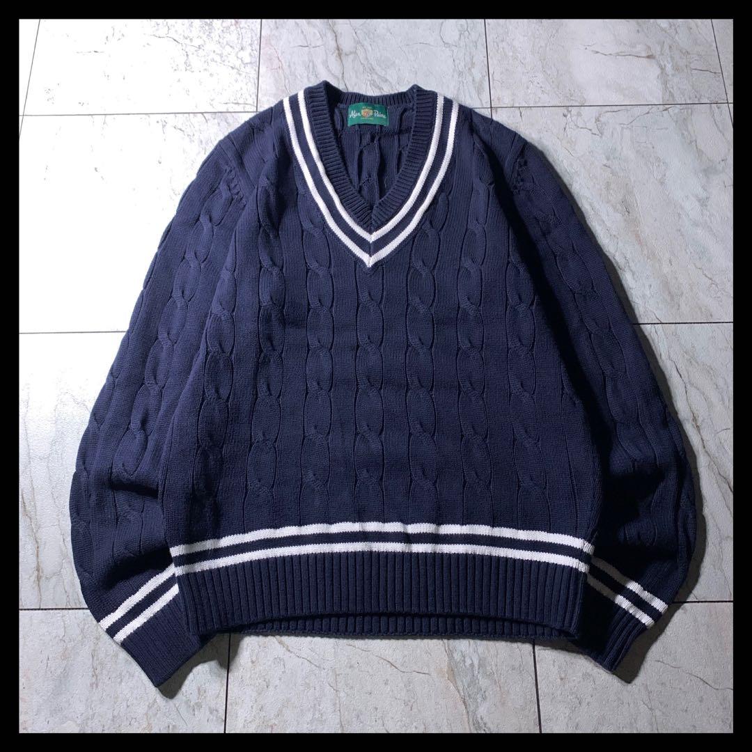 ALAN PAINE コットン ケーブル チルデンニット クリケットセーター 紺 楽天市場】Alan paine アランペイン ALAN PAINE 028N38 クリケット