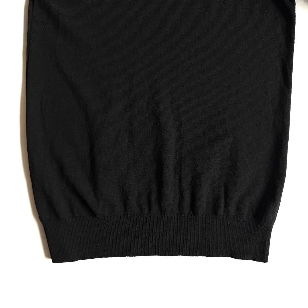 《美品》 21aw コムデギャルソン シャツ ニット クルーネック ブラック M