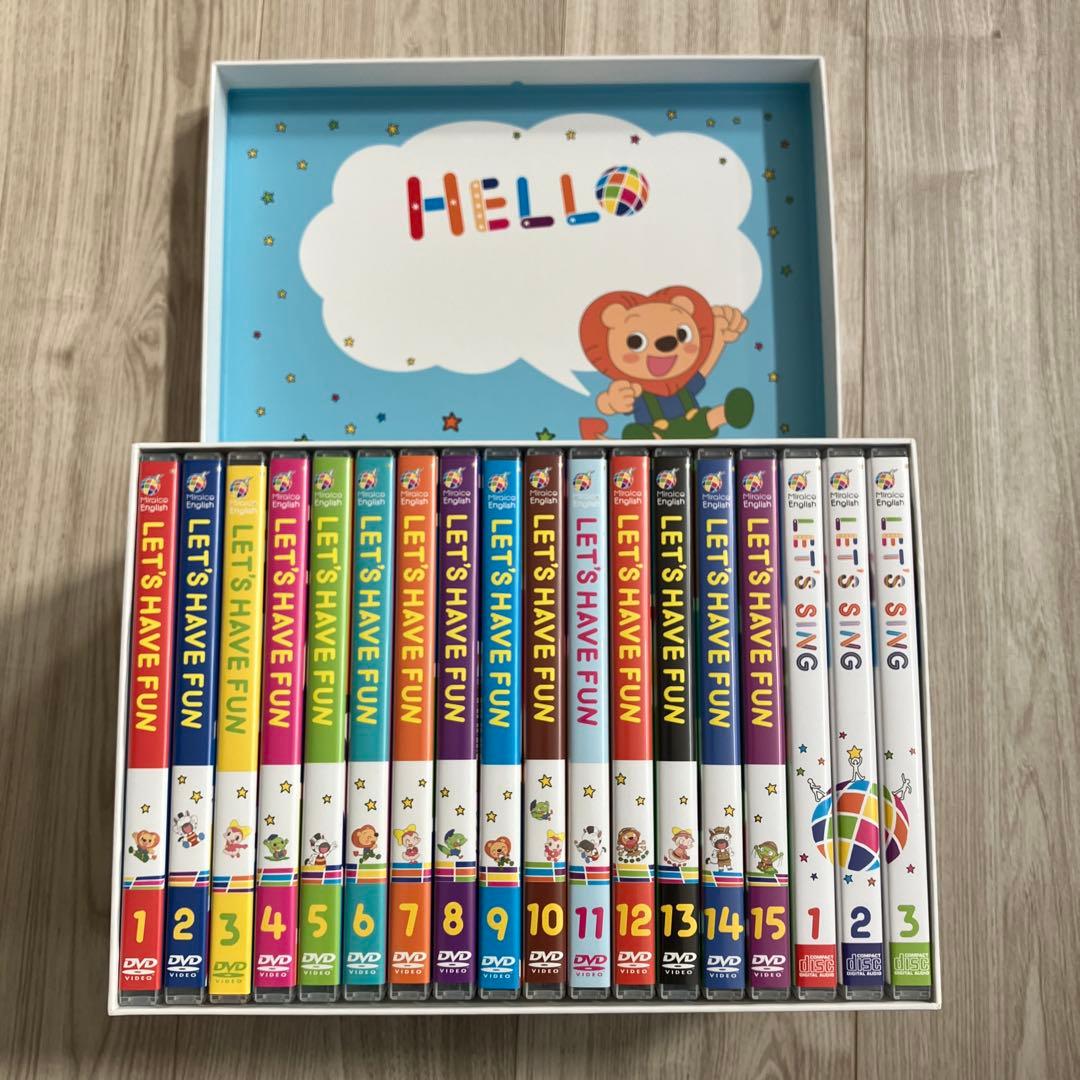ミライグリッシュ　DVD&CD フルセット