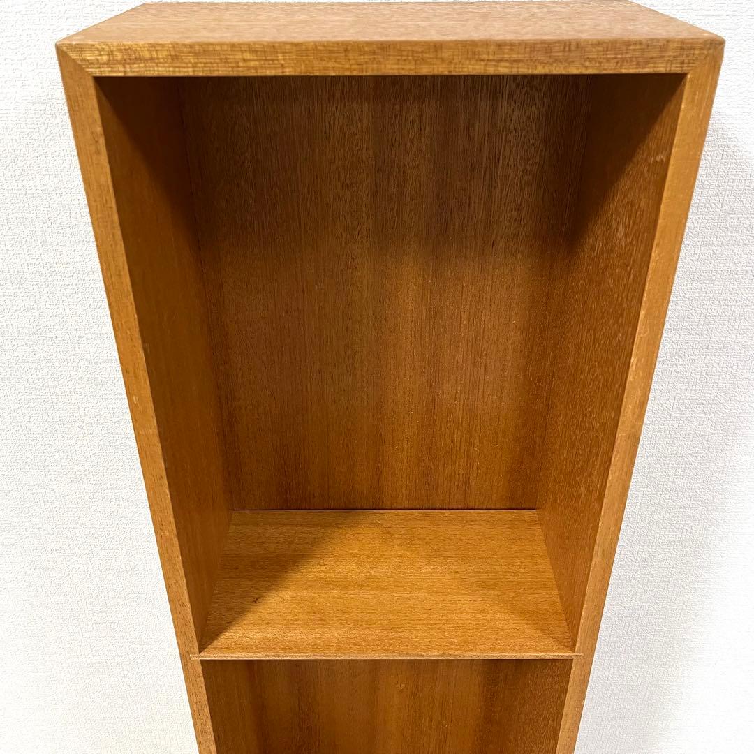 そ102)和製ヴィンテージ 無垢材 本棚 ラック 無印良品風 ナチュラル家具