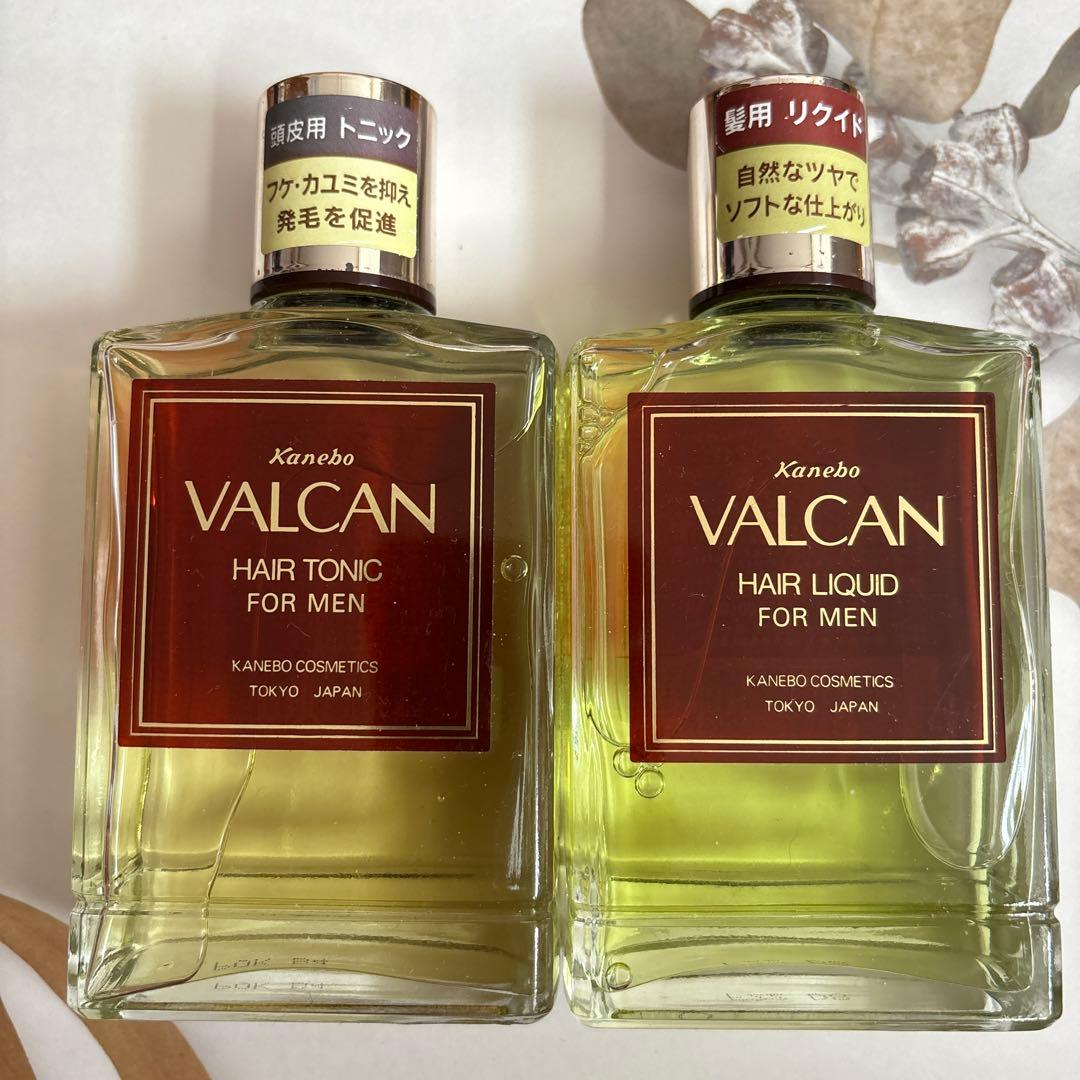 廃盤品 カネボウ バルカン ヘアートニック ヘアーリクイド セット