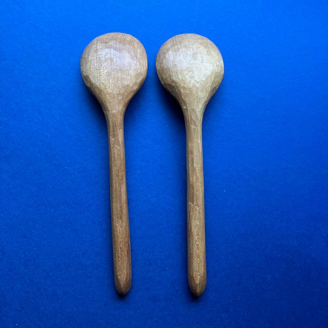 新品・未使用 三谷龍二 スプーン 山桜 2本