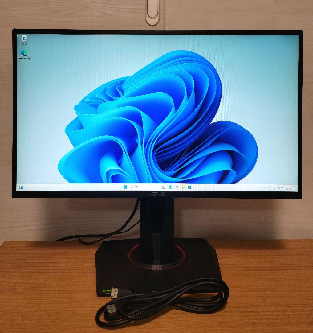ASUS VG258QR 165hz 0.5ms 24.5インチゲーミングモニタ