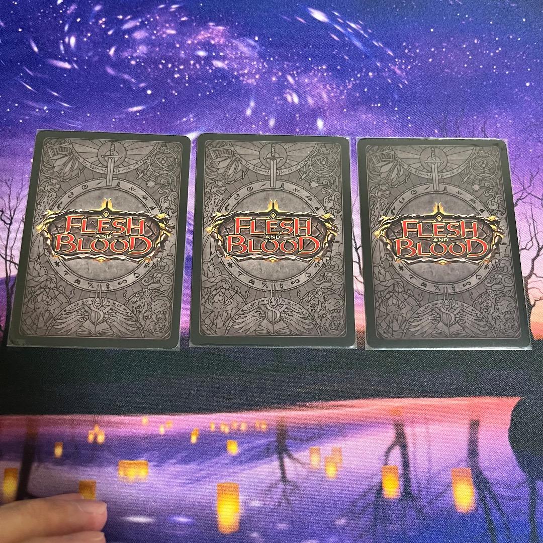 Enlightened Strike 3枚 flesh and blood