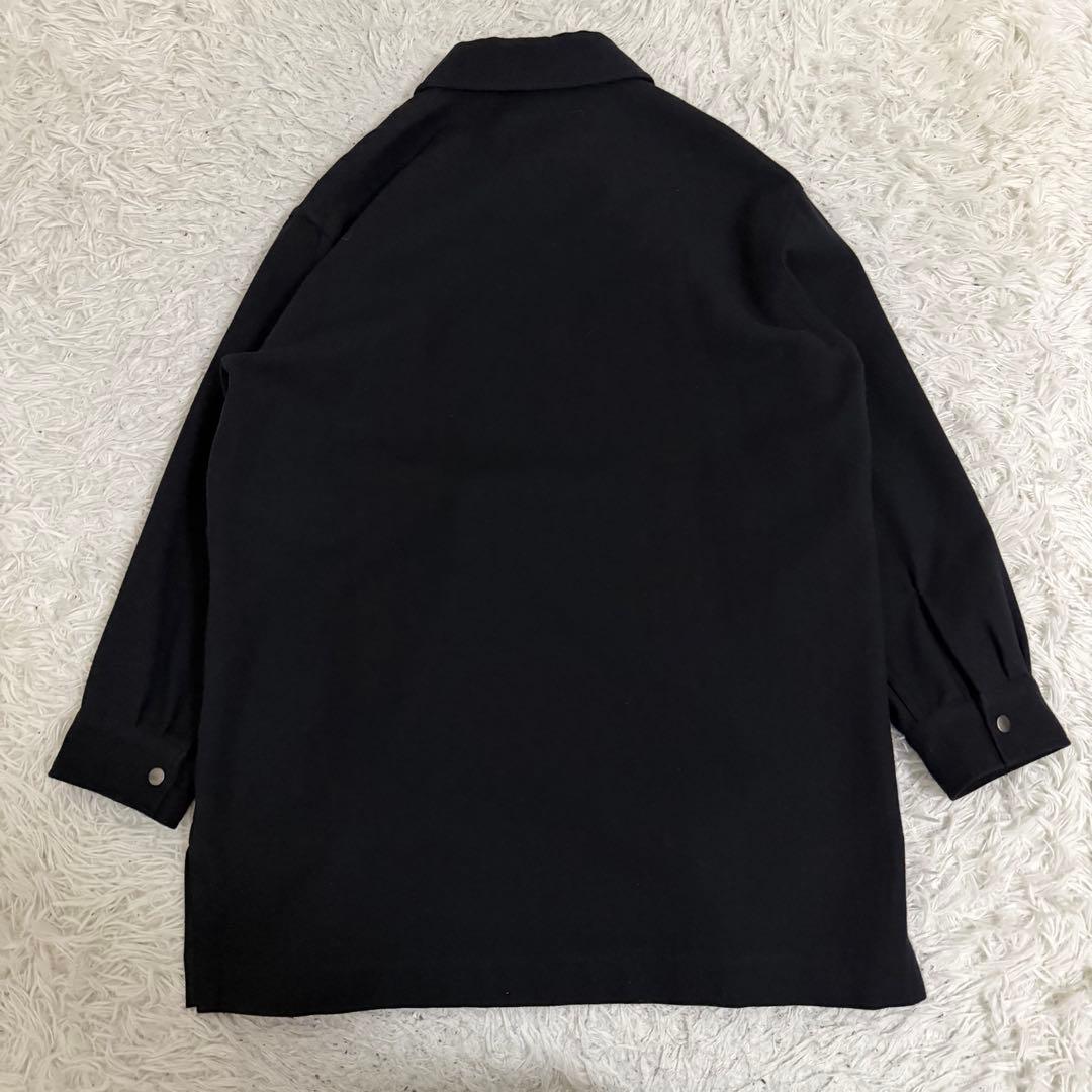 極美品✨23年MHL. FELTED WOOL SHIRTING JACKET - メルカリ