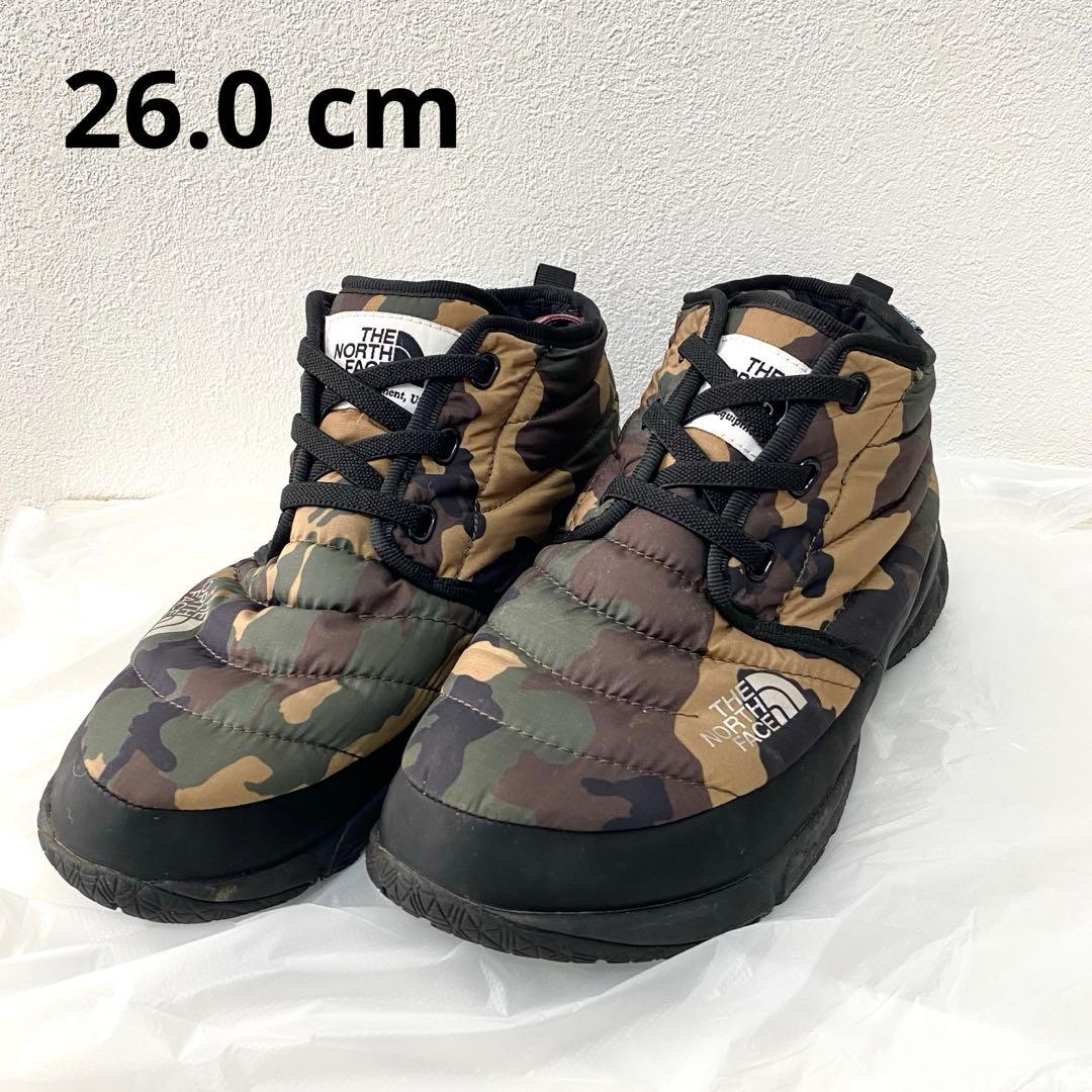 THE NORTH FACE カモフラージュ 迷彩 ブーツ メンズ 26.0cm - メルカリ
