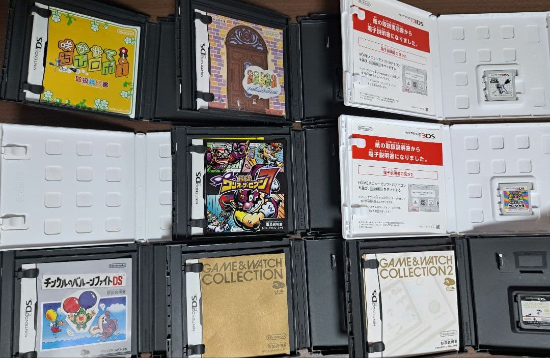 ニンテンドーDS・3DSソフト(1本ジャンク品) まとめ売り ケース付きあり