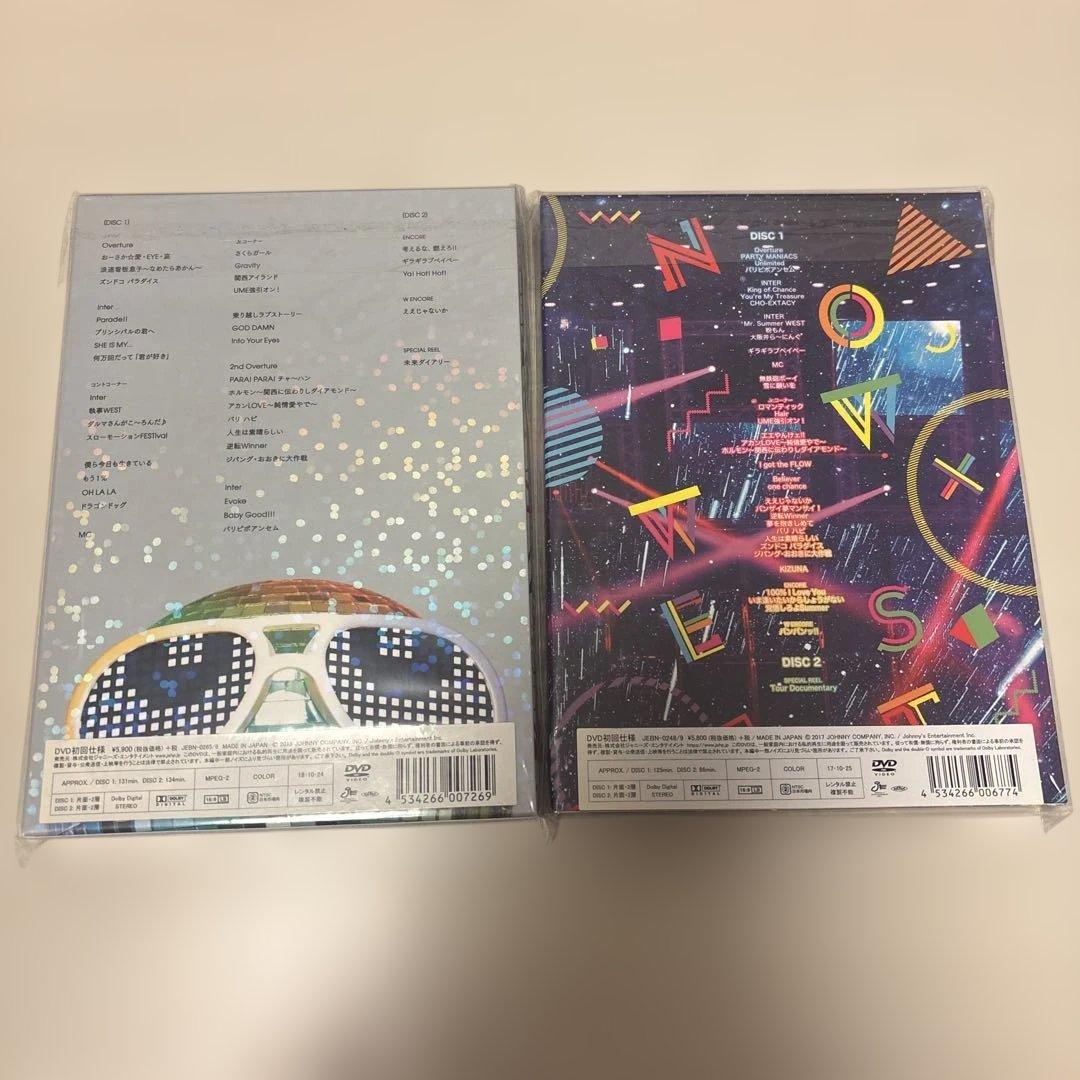 匿名配送】WEST. DVD まとめ売り 6点 - メルカリ