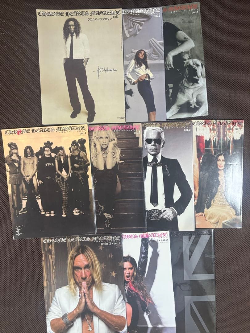 C*l様 Chrome Hearts Magazine series1,2 10 CHROME HEARTS (クロムハーツ) トリプルクロス刺繍ハーフジップ