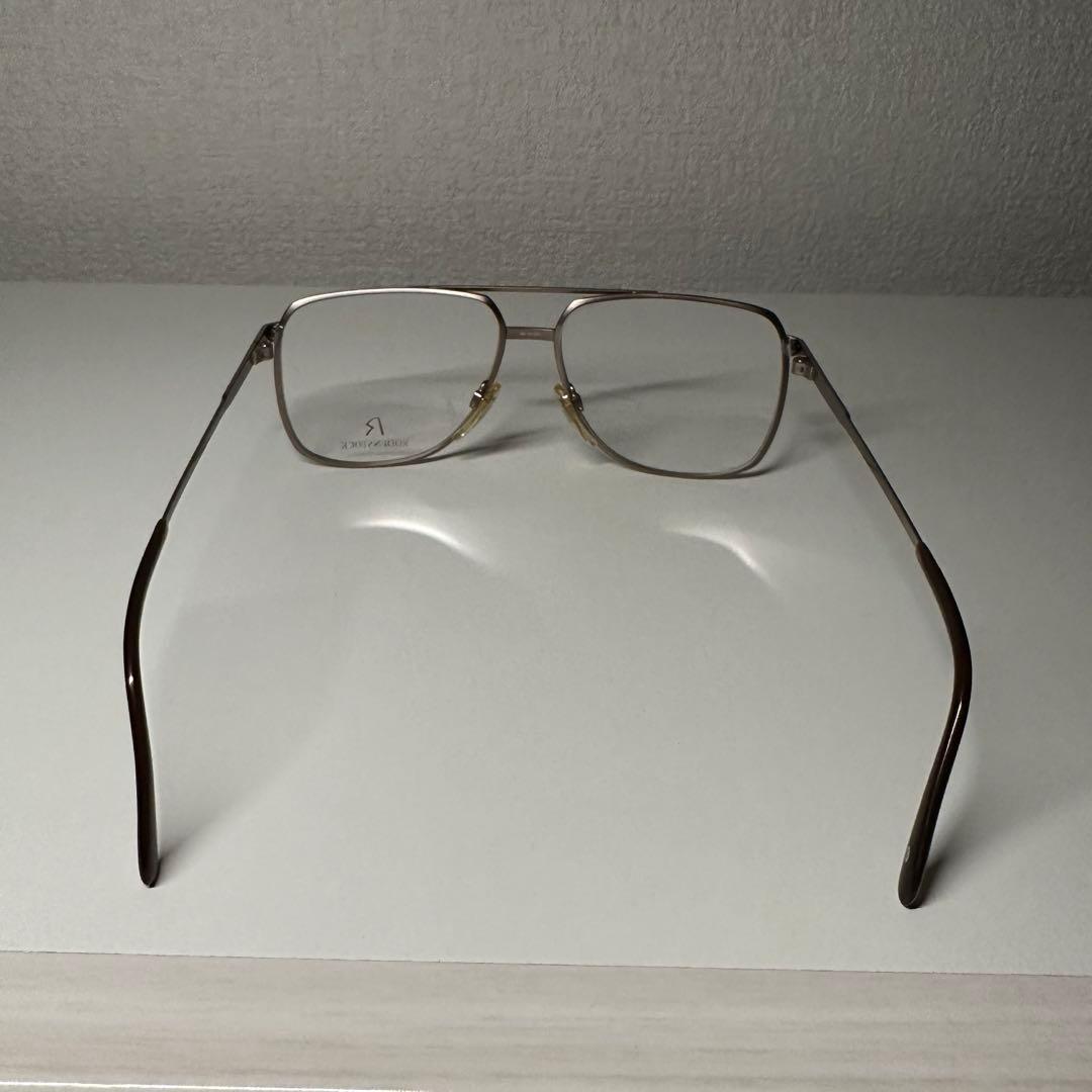 90s ヴィンテージ RODENSTOCK ライスパターン メガネ ツーブリッジ