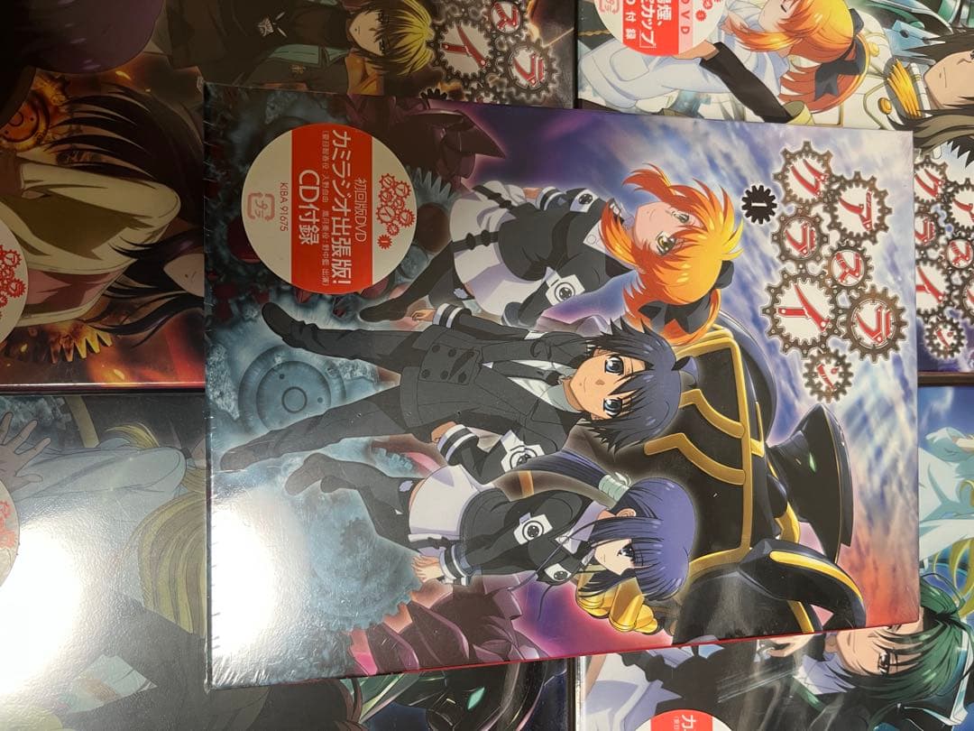 アスラクライン〈初回限定版〉1期2期 DVD 全10巻セット　未開封