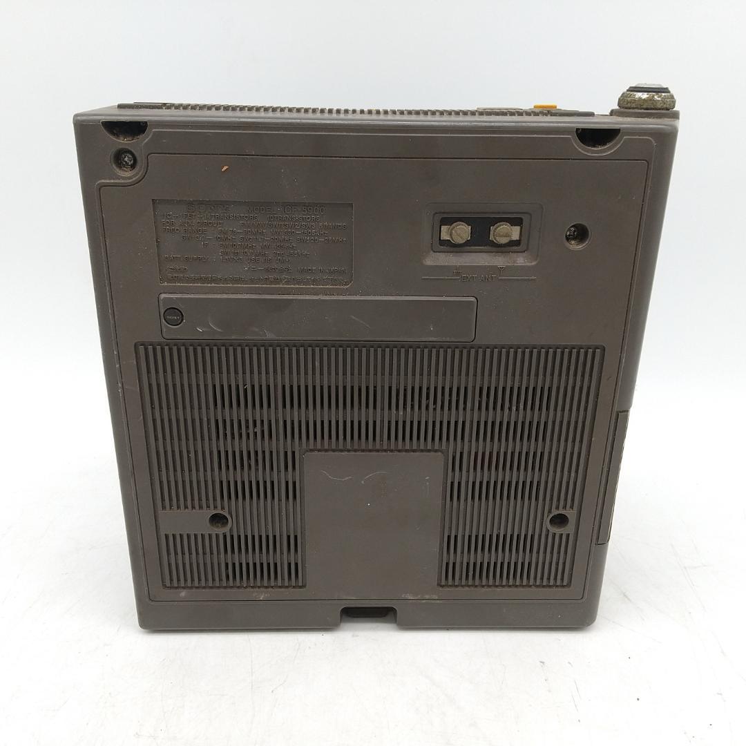 2881番 SONY ラジオ ICF-5900 - メルカリ