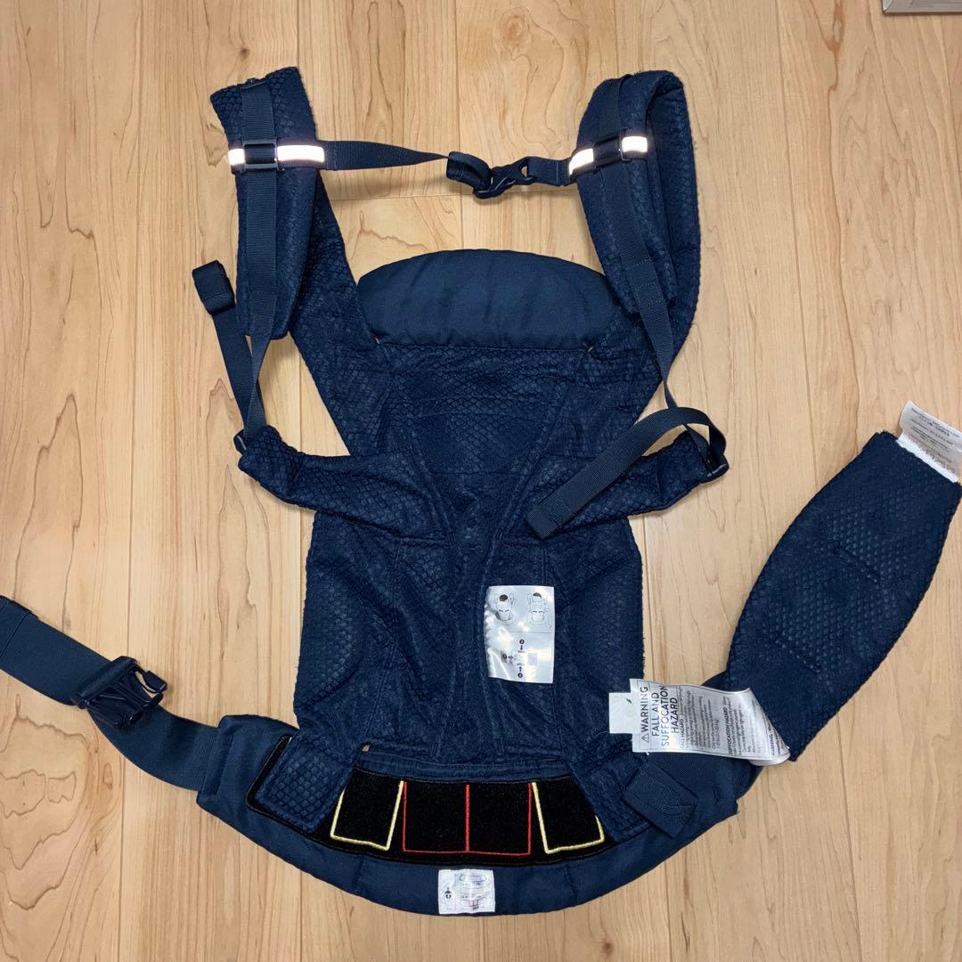 エルゴベビーオムニブリーズミッドナイトブルー&収納カバーセット www