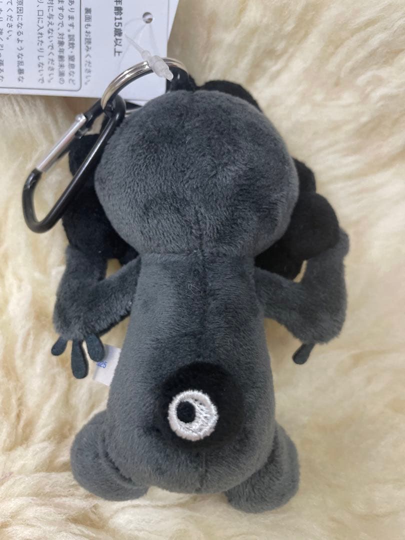 黒ミャクミャク ぬいぐるみ 大阪関西万博会場限定 マスコット 座り