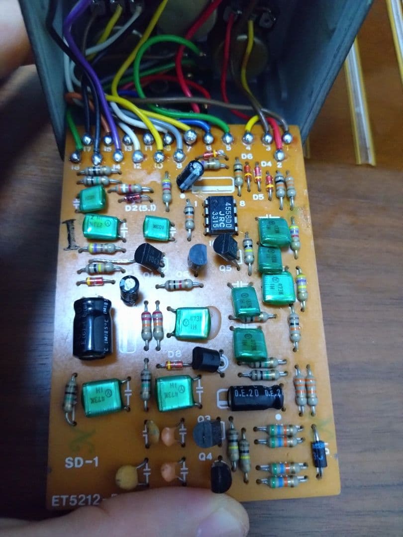 1983年ビンテージ日本製 BOSS SD-1 PSA対応改造 - メルカリ