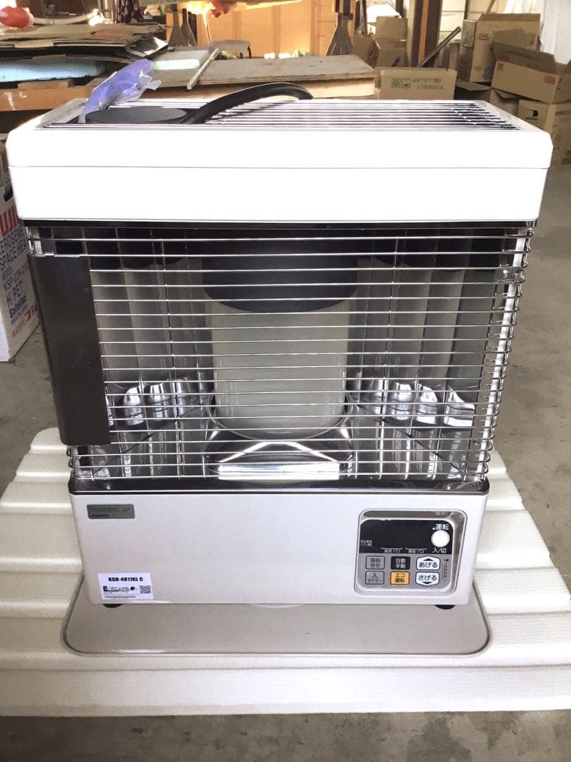 美品/ FFストーブ 煙突式 SUNPOT 長府製作所 石油ストーブ 24年製 09051536_68ba84e3e8de5.jpg