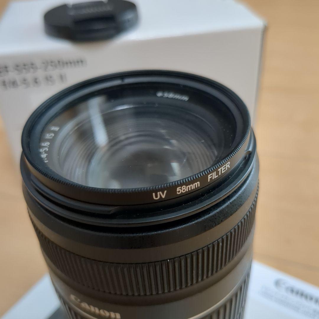 Canon EF-S55-250mm f/4-5.6 IS II ズームレンズ