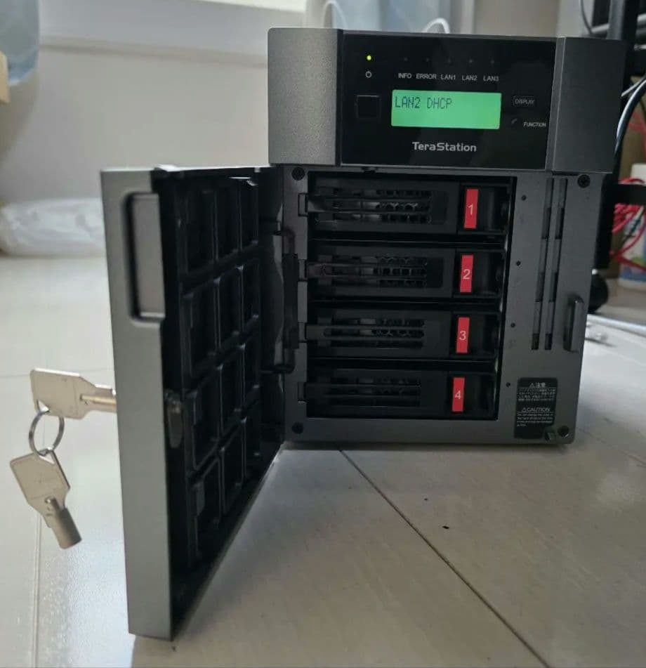 BUFFALO TeraStation NAS TS5410D 合計32TB