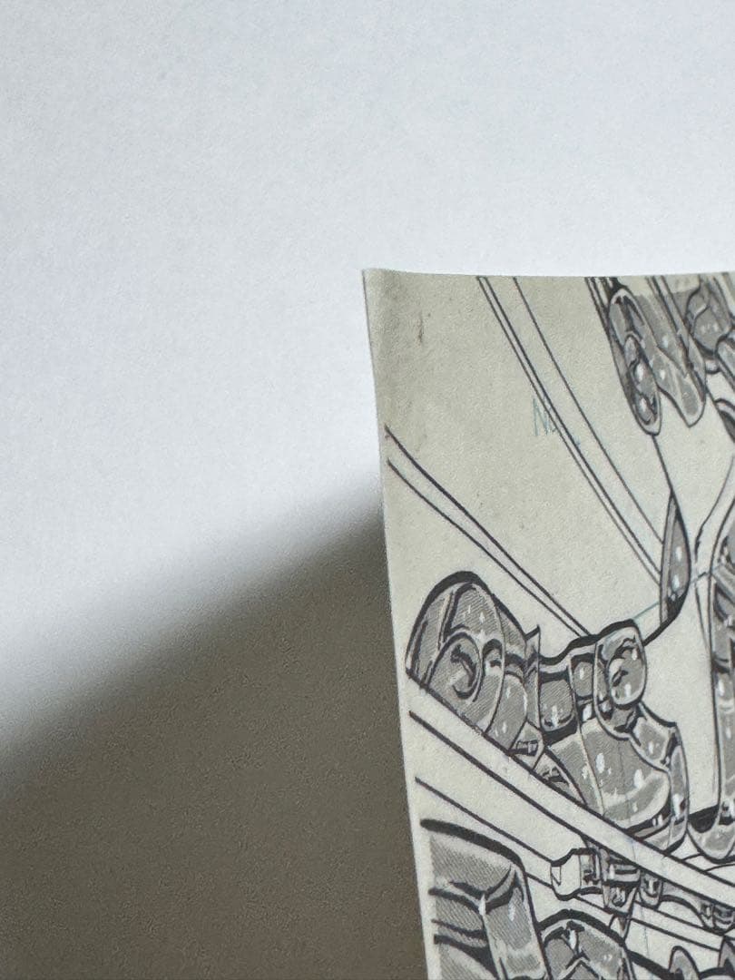 聖闘士星矢 黄金聖衣 複製原画 複製原稿 車田正美 WJ50