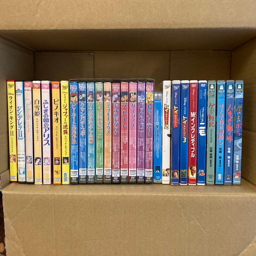 ジブリ、ディズニーDVDまとめ売り！ - メルカリ