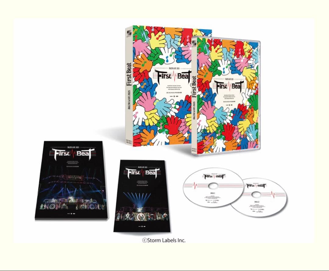 DVD B&ZAI LIVE 2025 First Beat 新品未開封