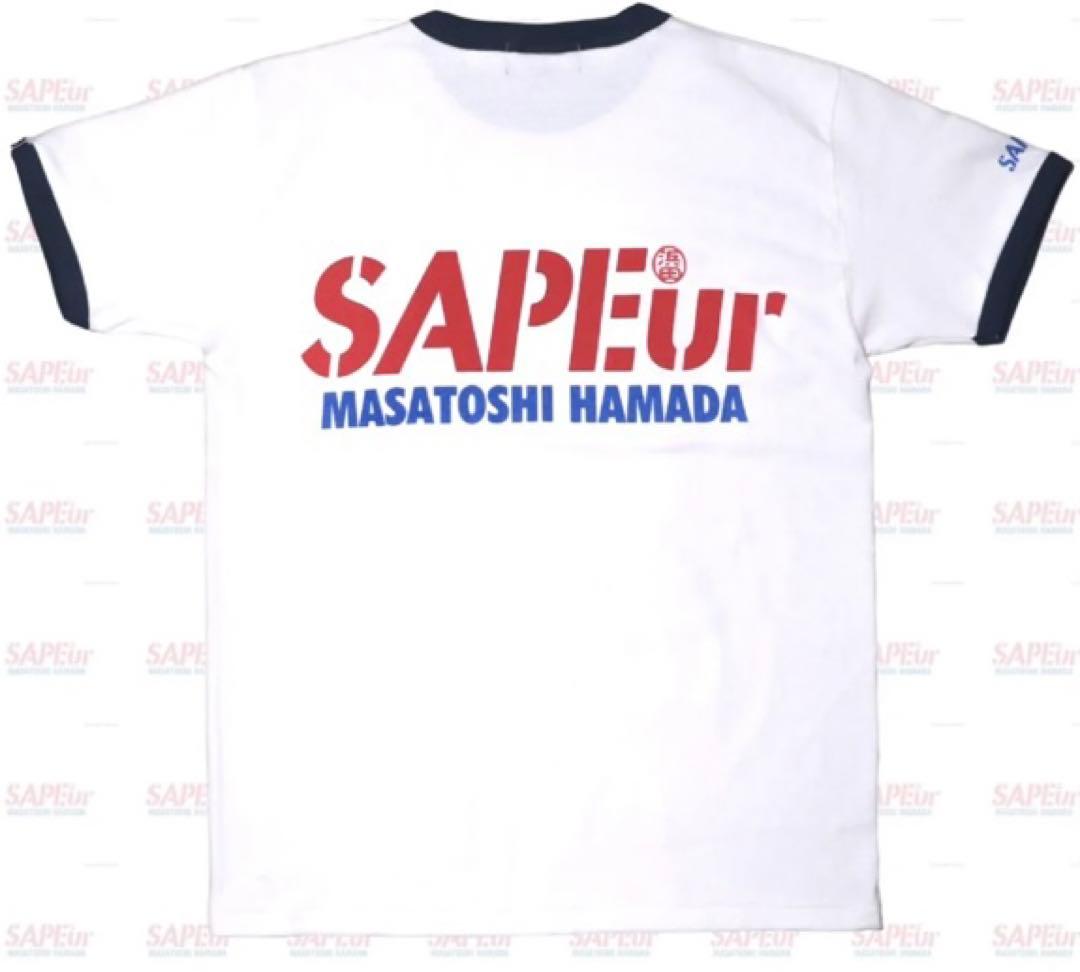 XXL】SAPEur サプール ダウンタウン 浜田雅功 tシャツ 浜ちゃん z