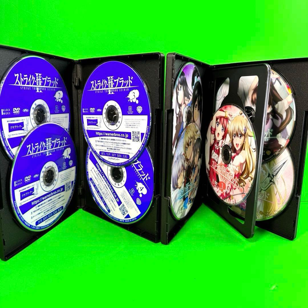ケース付 ストライク・ザ・ブラッド DVD　Ⅰ～V +特別編 全31巻