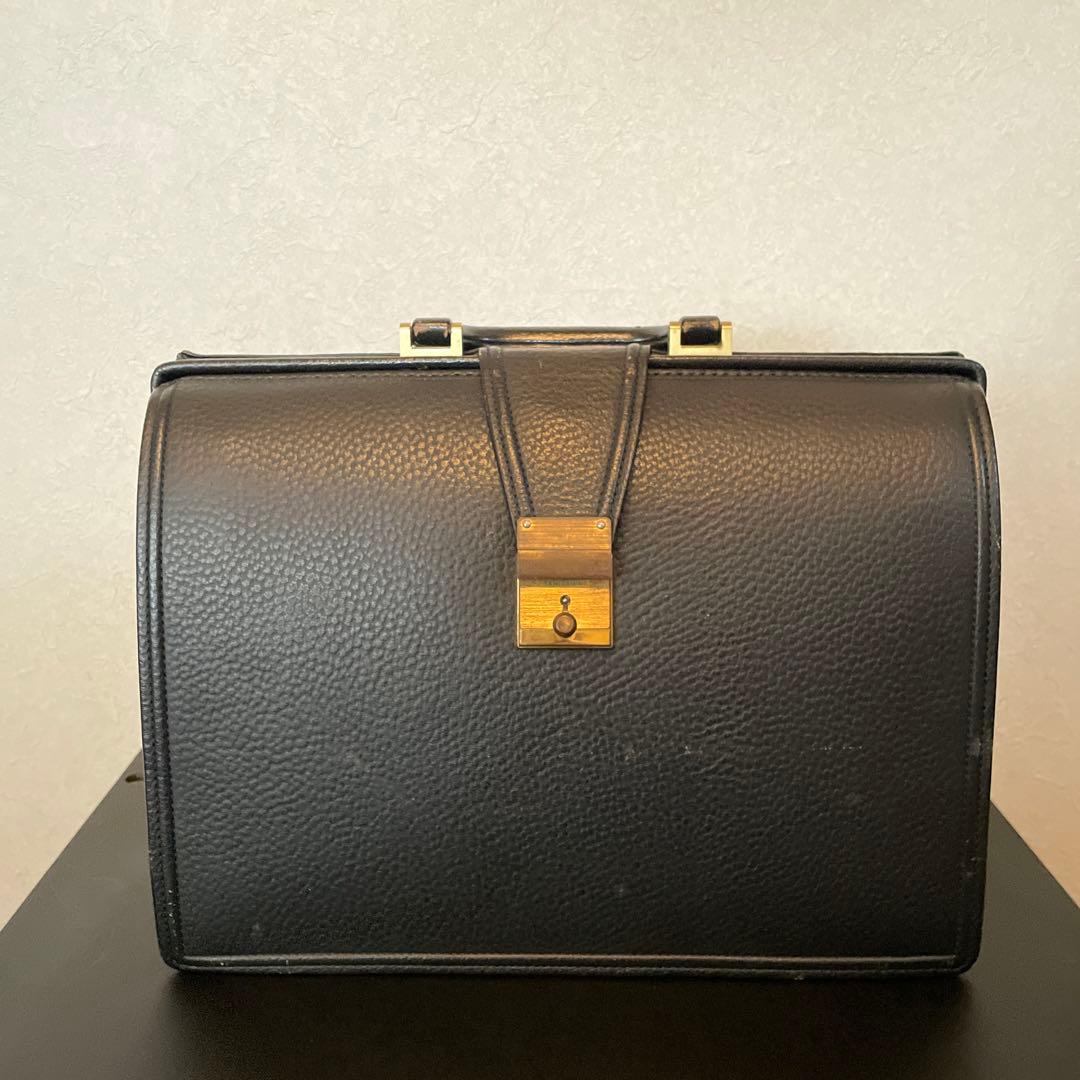 銀座 タニザワ GINZA TANIZAWA ブラックバッグ ダレスバッグ - メルカリ